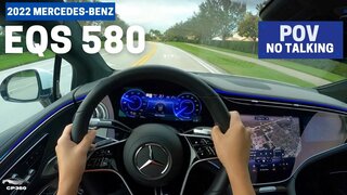 2022 Mercedes-Benz EQS 580 - POV TEST Drive