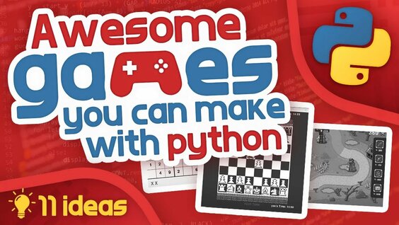 Python Projects Ideas - 11 Awesome Games You Can Make With Python ...