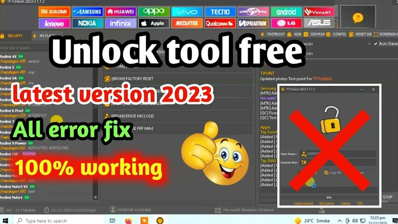 unlock tool download | Tft unlocker tool free 2023 | 100% working ...