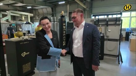 Белорусская АЭС под защитой модулей ЗАРЯ (сюжет на ОНТ)