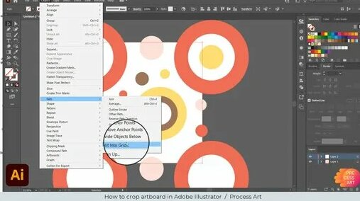 Process Art | Обрезка векторного изображения по монтажной области в ...