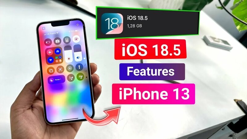 18.5 Features | iOS 18.5 Features in iPhone 13 | iOS 18.5 Update in ...