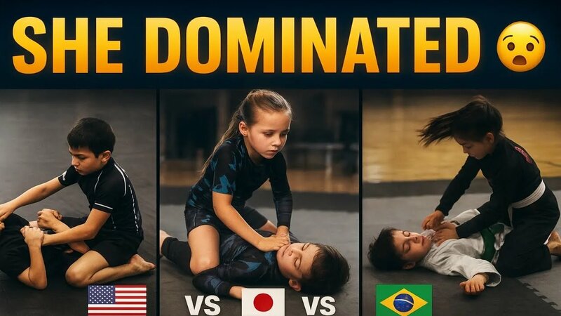 She Beat 3 Countries In One Day! 🇺🇸🇯🇵🇧🇷 | mixed wrestling | headscissor ...