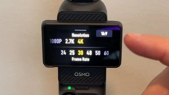 How To Change Video Resolution on DJI Osmo Pocket 3 - Смотреть онлайн в ...