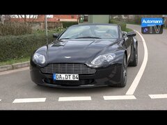 Aston Martin V8 Vantage (385hp) - Drive & Sound (60fps)