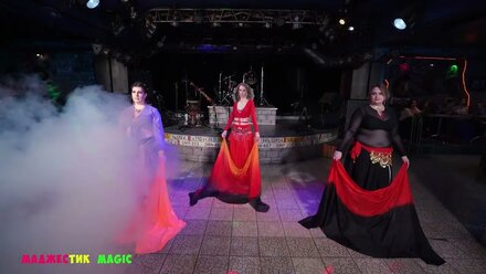 Танец с шалью "Волшебный сад" MAJESTIC magic Театр восточного танца Ольги Осиченко