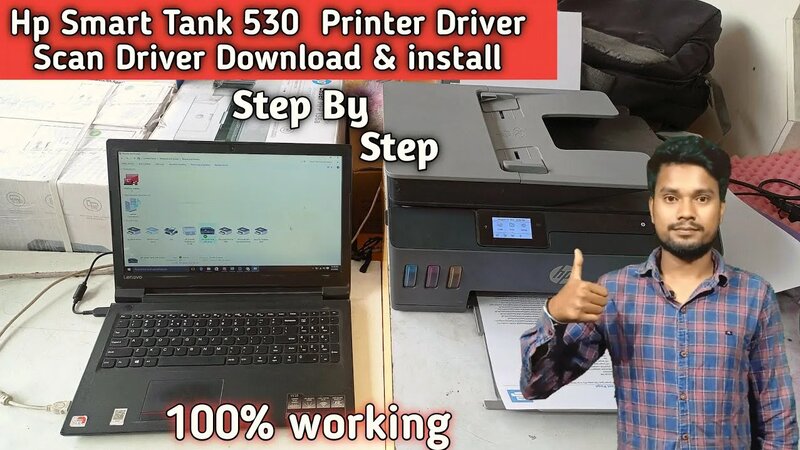 Hp Smart Tank 530 Printer Driver Download | How To install Hp Smart ...
