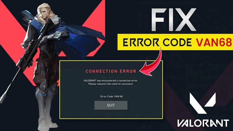 How to Fix Valorant Error Van 68 | Valorant Val 68 Error Code - Yandex ...