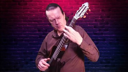 Water columns (Valery Litvinov - guitar)