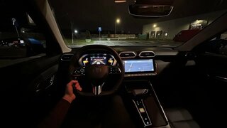 MG ZS Night Test Drive POV