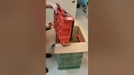 Распаковка ящиков Milwaukee Packout с Китая в OZON