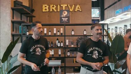 BRITVA // Гости из Италии