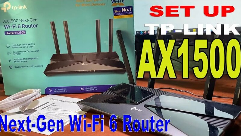 Quick Setup TP-LINK Ax1500 WiFi 6 Router - Смотреть онлайн в поиске ...