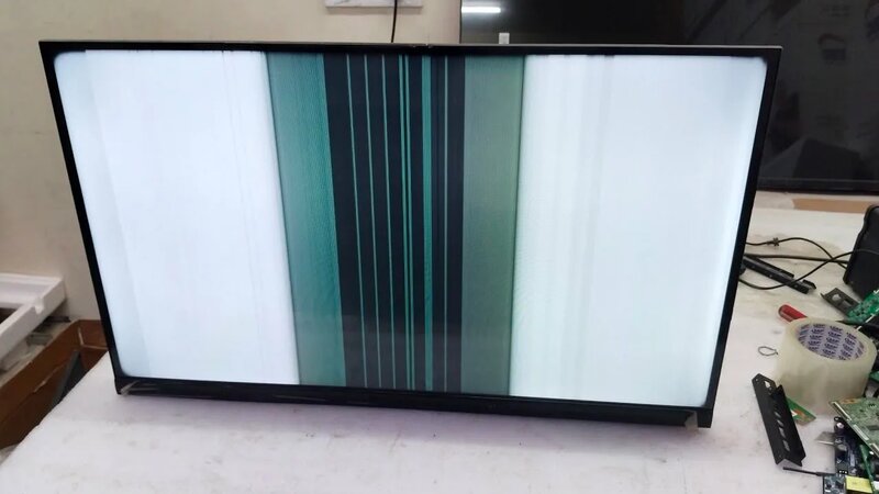 40 inch led tv display problem repair|| Led tv vertical line problem ...