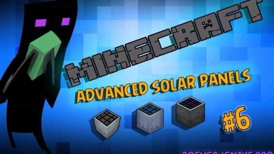 Minecraft Adwanced Solar Panel - Выпуск #6 (Улучшенные Солнечные панели ...