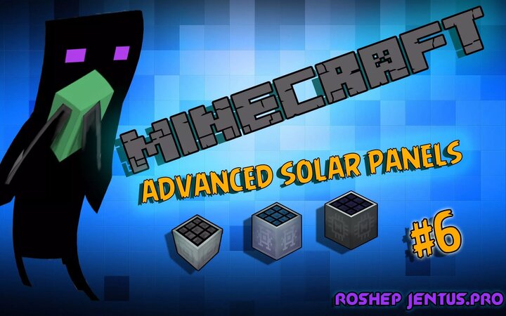Minecraft Adwanced Solar Panel - Выпуск #6 (Улучшенные Солнечные панели ...