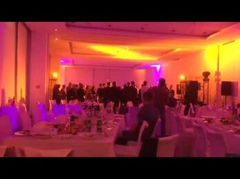 Пример светового оборудования зал Опал. Отель "Angelo"