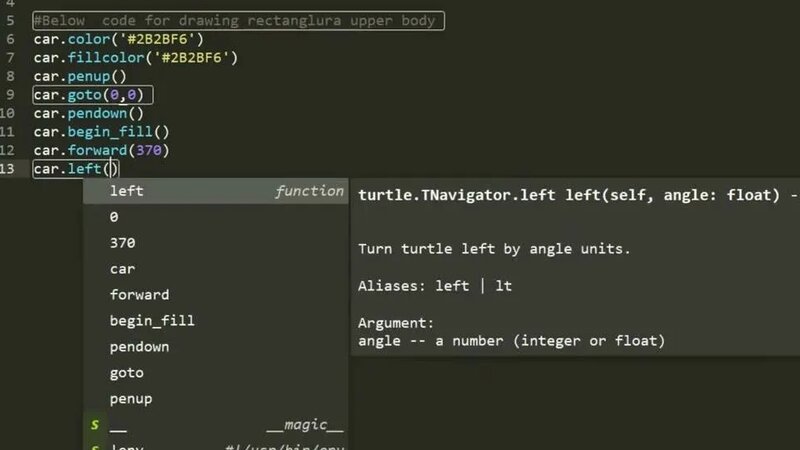 Как нарисовать автомобиль в Python Turtle? - Смотреть онлайн в поиске ...