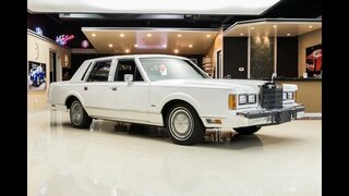 1989 Lincoln Town Car For Sale