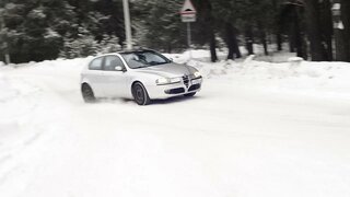 Alfa Romeo 147 тест драйв робота Selespeed.  Часть-7.  Трейлер.