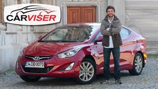 Hyundai Elantra 1.6 Diesel Automatic Test Drive - Review (English subtitled)