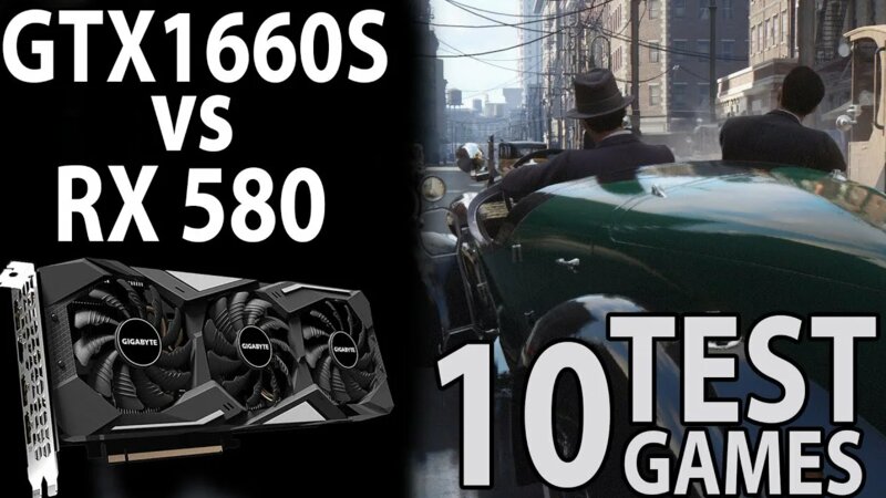 Test Geforce GTX 1660 Super vs Radeon RX 580 in several games ...