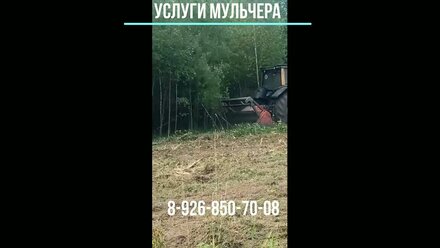 Услуги мульчера