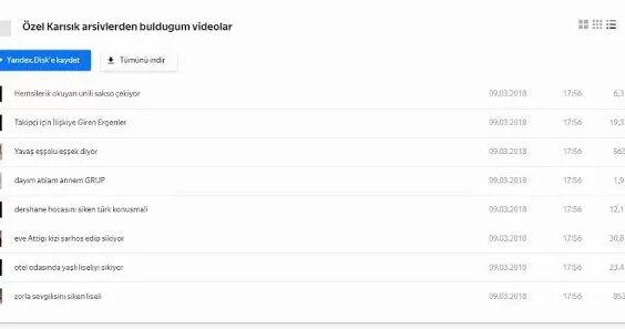 türk ifşa 2018 kapalı foto: 833 video Yandex'te bulundu