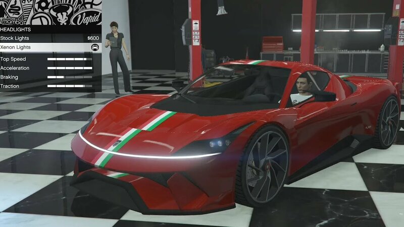 GTA 5 - DLC Vehicle Customization - Grotti Furia and Review - Смотреть ...