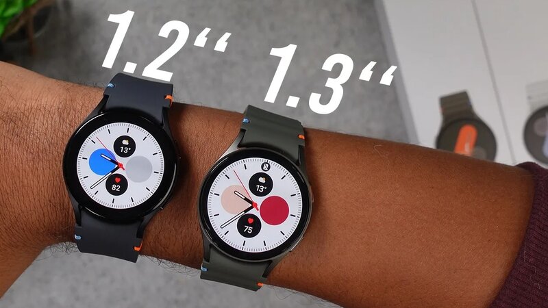 Samsung Galaxy Watch 7 (40mm) vs FE - Size Comparison on Wrist! 1.3 ...