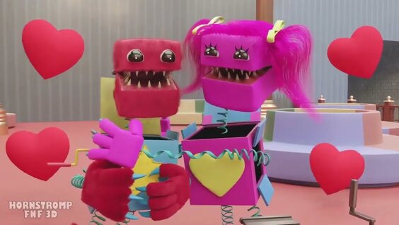 Boxy Boo Vs ROBOT Boxy Boo - Poppy Playtime Animation   By Hornstromp series