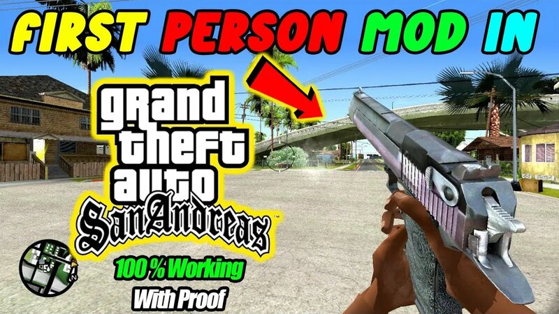 GTA San Andreas - First Person Mod | How To Install First Person Mod In ...