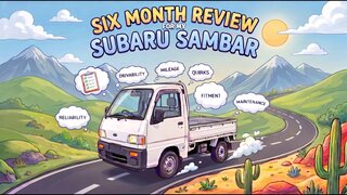 Обзор Subaru Sambar спустя шесть месяцев эксплуатации