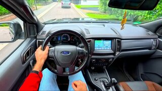 2018 Ford Ranger Wildtrak Pick Up [3.2 - 200 HP] POV Test Drive 4K