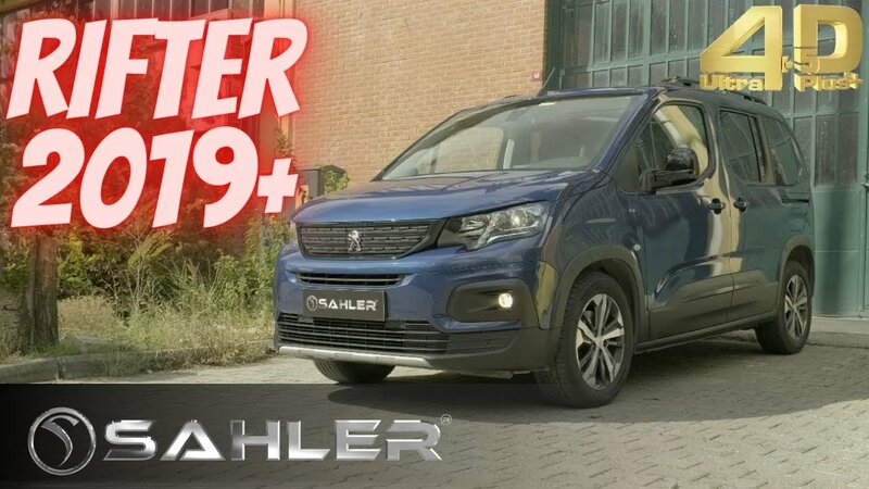 Sahler Peugeot Rifter 2019+ Araca Özel Havuzlu 4.5D Oto Paspas / Sahler ...
