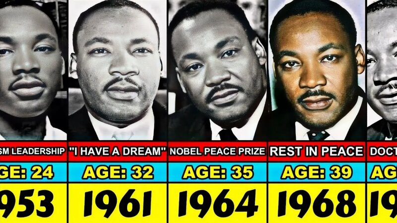 Martin Luther King Jr. Transformation From 1953 to 1968 - Yandex Video ...