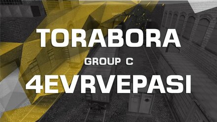 ✔️ TORABORA vs ✔️ 4ERVEPASI de_train GROUP-C [GIZMOCUP СХОДКА 2023] ЕКБ CS 1.6 @keychegg