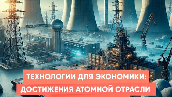 Технологии для экономики: Достижения атомной отрасли России в 2024 году — Видео от Наша стра...