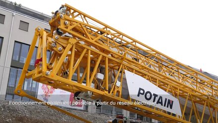 Монтаж Potain HUP C 40-30