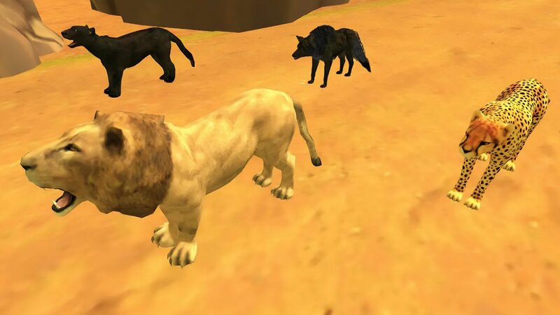 Wild Animal Racing Simulator Android Gameplay - Смотреть онлайн в ...