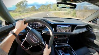2022 Audi RS e-tron GT - POV Test Drive