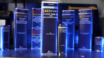 Применение Dynacoat Clear 7000