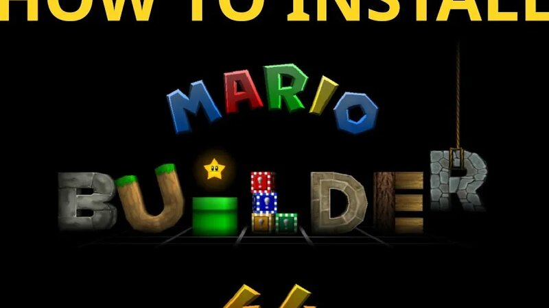 HOW TO Install Mario Builder 64 - Create and PLAY Mario 64 Levels ...