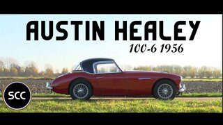 Austin Healey 100/6 100-6 1956 - Test Drive in top gear - Engine Sound | SCC TV