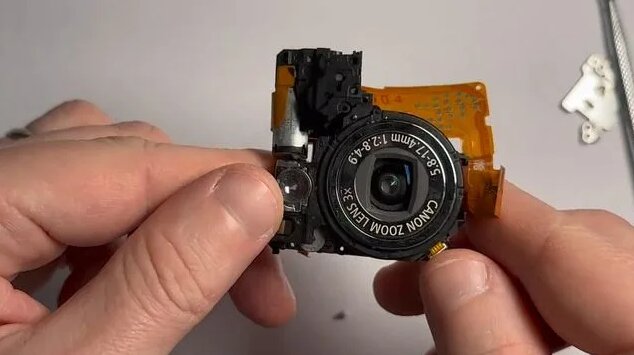Cannon digital camera Zoom Lens Disassembly - Смотреть онлайн в поиске ...