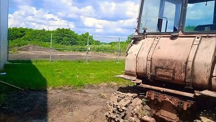 трамбовка грунта чемпион тр 72. пробивает на 12-13 см. в один проход.