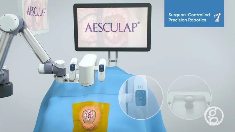 Aeos Robotic Digital Microscope from Aesculap - Ghost Medical Animation ...