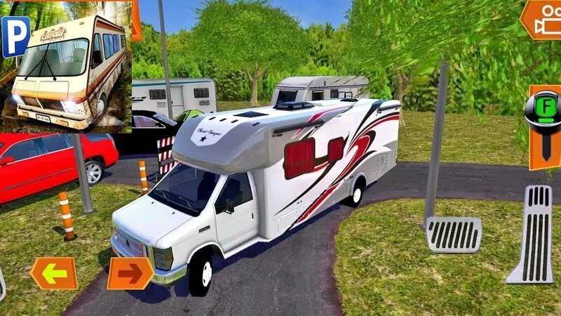 Karavan Sürmek Çok Zor-Camper Van Beach Resort Truck Simulator