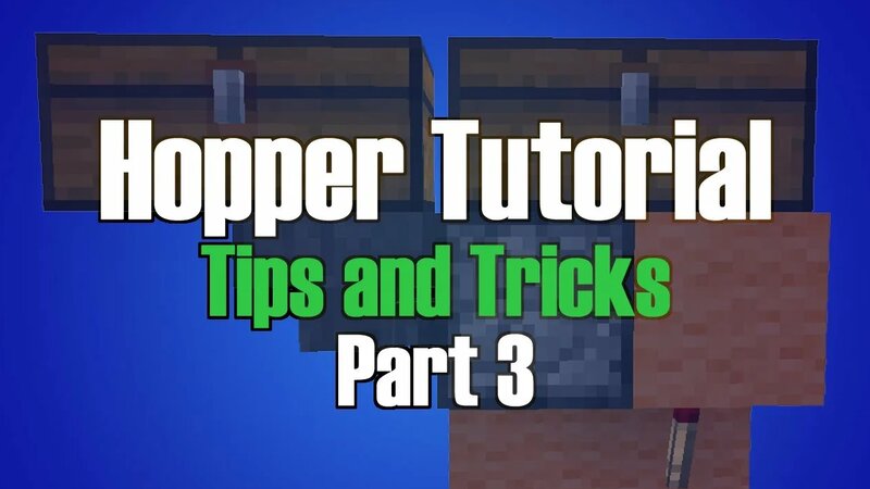 Minecraft Hopper Tutorial Part 3 - Moving Items - Смотреть онлайн в ...