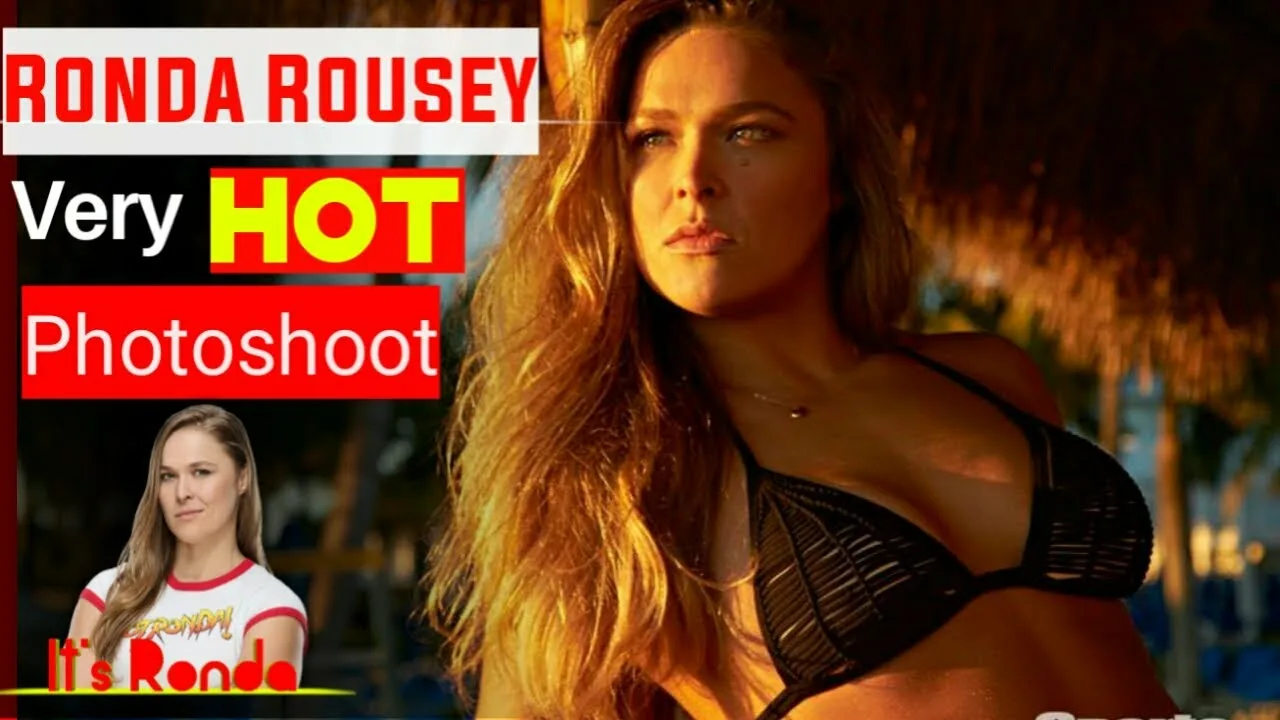 Ronda Rousey very Hot Photoshoot | Its Ronda